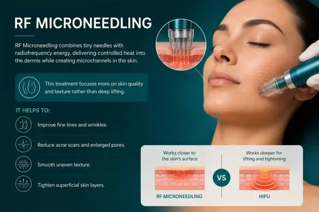 What Does RF Microneedling Do That HIFU Alone Cannot Stanford le Hope